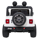 Elektrické autíčko Jeep Wrangler Rubicon Lift 4x4, 24V - biele